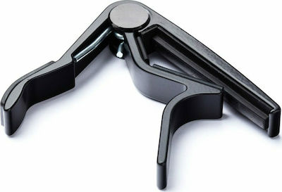 Dunlop Μεταλλικό Καποτάστο Τύπου Μανταλάκι για Κλασική Κιθάρα Trigger Capo Classical Flat σε Μαύρο Χρώμα