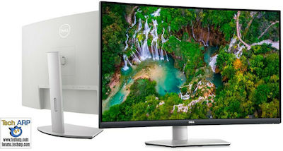 Dell S3221QS VA HDR Curved Монитор 31.5" 4K 3840x2160 с Време за Реакция 4мс GTG