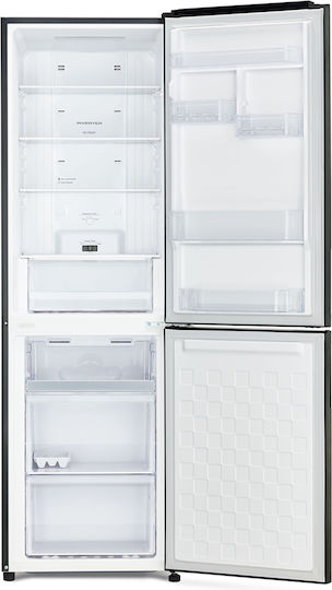 Hitachi Kühl-Gefrierkombination 330Es Total NoFrost H190xB59.5xT65cm. Weiß R-BG410PRU6 GPW