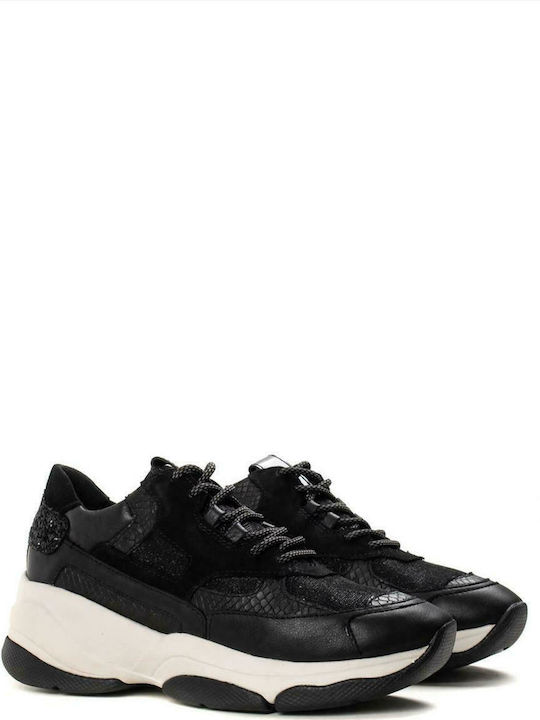 Geox D Kirya A Chunky Sneakers Black