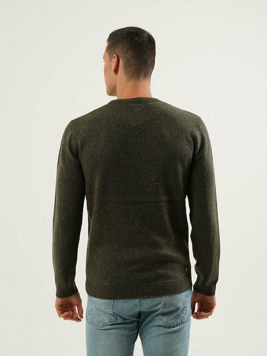 Emerson Herren Langarm-Pullover Khaki