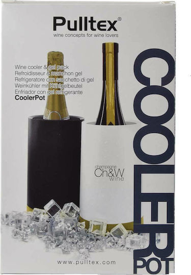 Pulltex Cooler Pot with Dimensions 11x11x20cm White