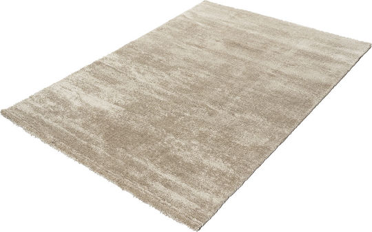 Beauty Home Σετ Χαλιά Κρεβατοκάμαρας Βελουτέ Fluffie Beige 9616-ΣΕΤ 2τμχ