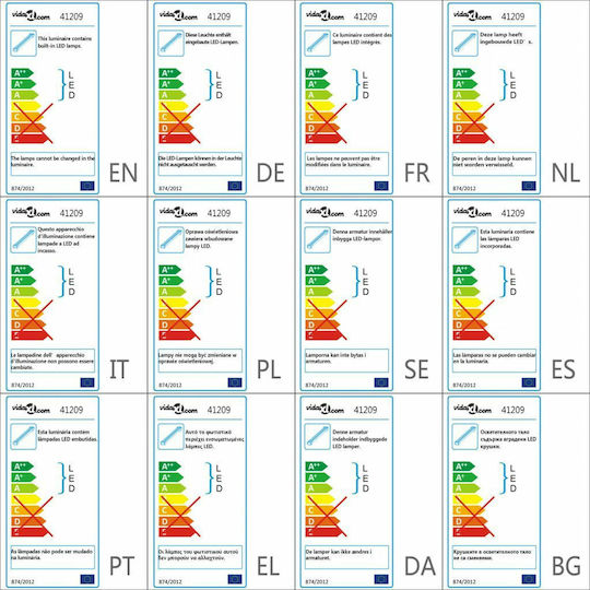 vidaXL Led-Lampe für Aquariumbeleuchtung 7.7W 41209