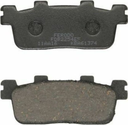 Ferodo Motorcycle Brake Pads Organic Rear Brake Pads Yamaha X-Max 400 - Kymco XCiting for Kymco Agility / People / Xciting 400 / Xciting 300 / Agility 300 Yamaha X-MAX 400 / X-MAX