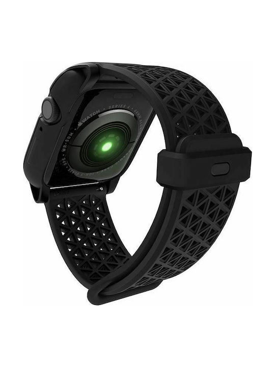 Catalyst Impact Protection Plastic Case in Black color for Apple Watch 44mm