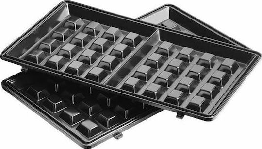 Amica SMK4011 Τοστιέρα με Αποσπώμενες Πλάκες για 2 Τοστ 750W Μαύρη