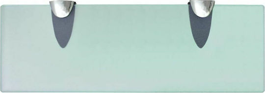 vidaXL Montat pe perete Raft Baie Sticlă 30x10x0.8cm Transparentă vidaXL Montat pe perete Raft Baie Sticlă 30x10x0.8cm Transparentă