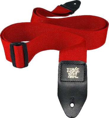 Ernie Ball Polypro Guitar Strap Red