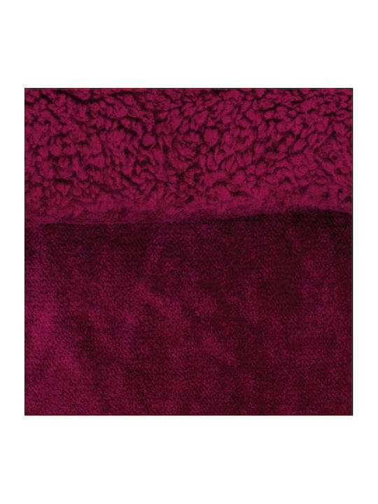 Borea Bettbezug Einzel 160x220cm Cozy Bordeaux