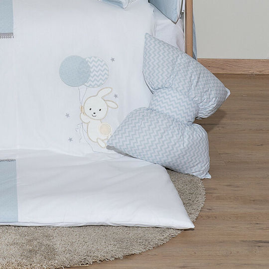 abo Baby Crib Bedding Set Carrot 9pcs Green