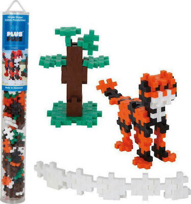 Plus Plus Building Block Tiger for 5 - 12 years 100pcs