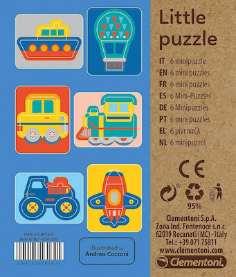 Puzzle pentru Copii Little pentru 2++ Ani 6buc Clementoni