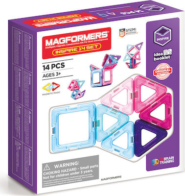 Magformers Magnetic Construction Toy Inspire για Κορίτσια Kid 3++ years