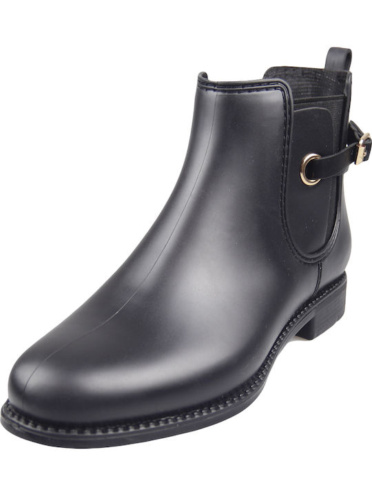 Women's Short Wellies Black