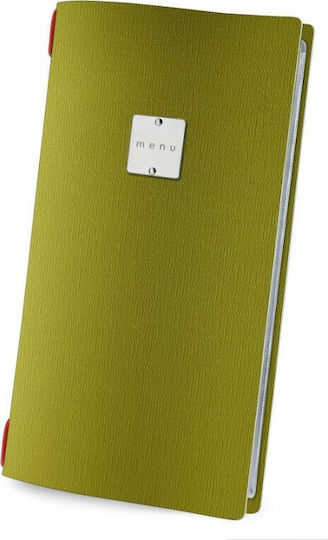 DAG Style Κατάλογος Μενού σε Πράσινο Χρώμα 15.3x29.7 εκ. 4RE Glossy
