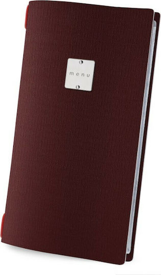 DAG Style Menü-Halter in Burgundisch Farbe 4RE Glossy
