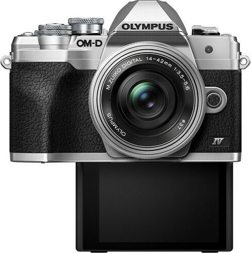 Olympus OM-D E-M10 Mark IV Безогледален Фотоапарат Body Сребриста