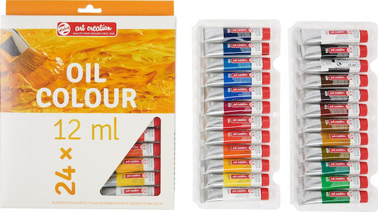 Royal Talens Oil Colour Set Oil Colours Set 12ml 24pcs