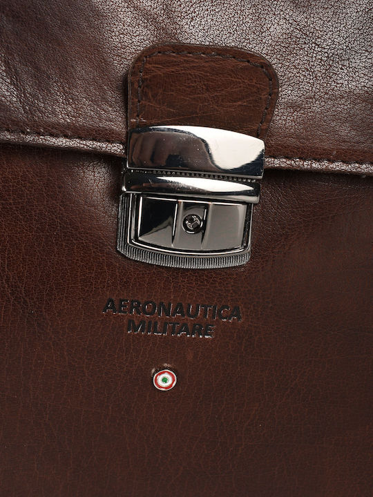 Leder Herrentasche Geldbörse Braun