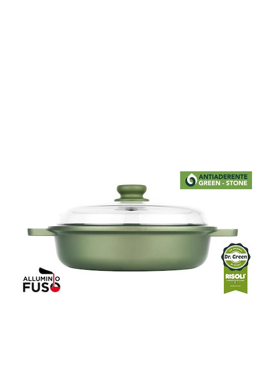 Risoli Dr.Green Cast Aluminum Casserole Pot 24cm