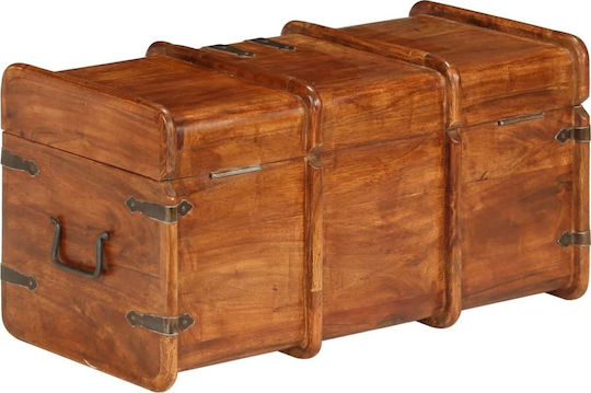 vidaXL Set Cufere Decorative Din Lemn 2 Bucăți Maro vidaXL Set Cufere Decorative Din Lemn 2 Bucăți Maro