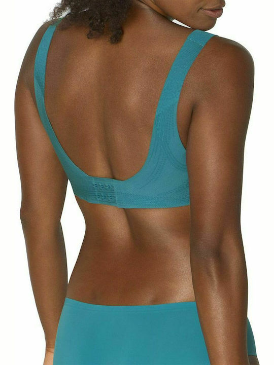 Sloggi Zero Feel Women's Bra with Light Padding Turquoise