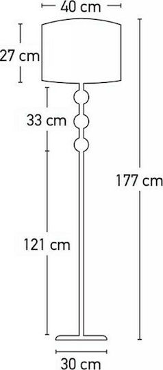 Inlight 45360 Φωτιστικό Δαπέδου Υ177εκ. Χρώμιο Inlight 45360 Φωτιστικό Δαπέδου Υ177εκ. Χρώμιο