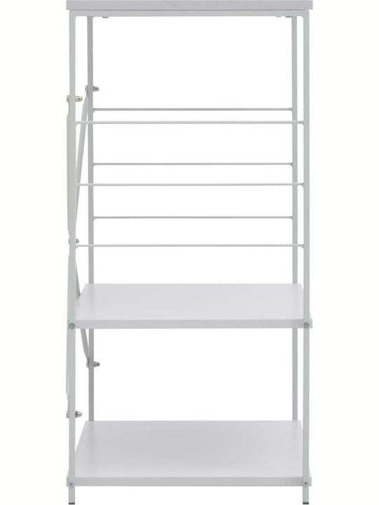 vidaXL Βάση για Φούρνο Μικροκυμάτων 60x39.6x79.5εκ. Λευκή
