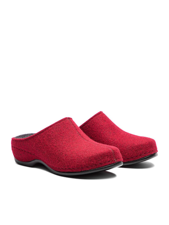 Florina Women's Slipper In Red Colour