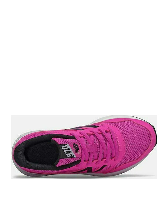 New Balance 570 Kids Running Shoes Fuchsia