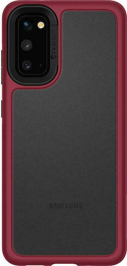Spigen Ciel Color Brick Back Cover Silicone 2mm Burgundy (Galaxy S20) ACS00803