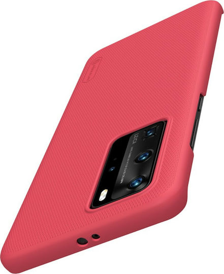 Nillkin Super Frosted Back Cover Plastic Roșu (Huawei P40 Pro)