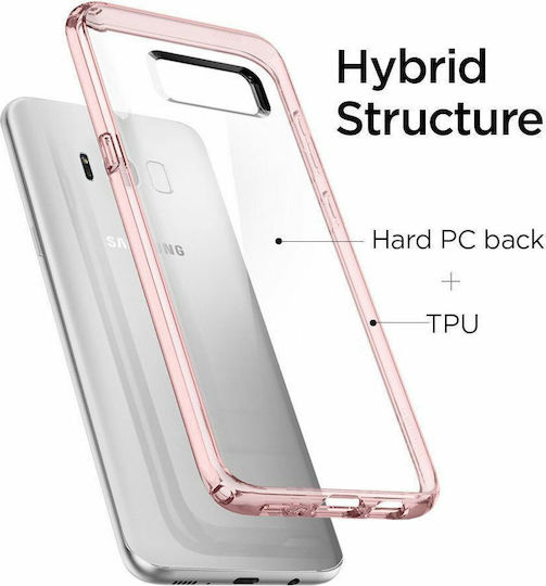 Spigen Ultra Hybrid Back Cover Plastic 2mm Transparent (Galaxy S8+)