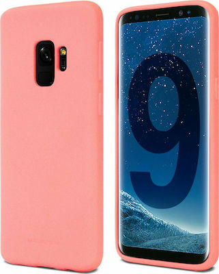 Mercury Soft Feeling Silicone Back Cover Pink (Galaxy S9)