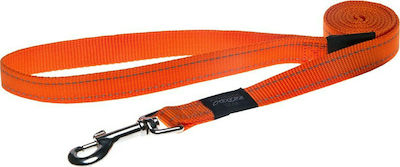 Rogz Hundeleine/Führleine Riemen 20mm/1.4m (Orange) -> 20mm/1,4m (Orange) in Orange Farbe 1.4m RGHL06D