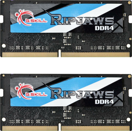 G.Skill Ripjaws 16GB DDR4 RAM cu 2 module (2x8GB) și Viteză 2666