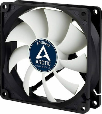 Arctic F9 Case Fan 92mm (1800rpm / 43cfm) Χωρίς Led Φωτισμό και Σύνδεση 3-Pin Black/White