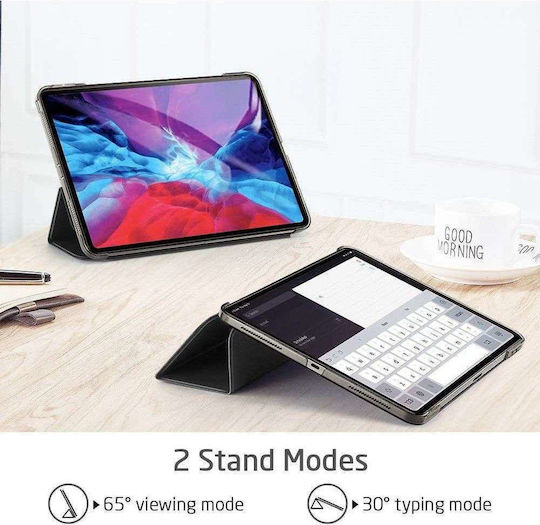 ESR Yippee Clasp Jelly Флип Капак Черен iPad Pro 2020 12,9"