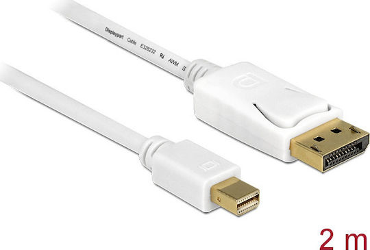 DeLock DisplayPort Cable DisplayPort male - mini DisplayPort male 2m (83482)