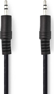 Nedis 3.5mm male - 3.5mm male Cable Black 1.5m (CAGB22000BK15)