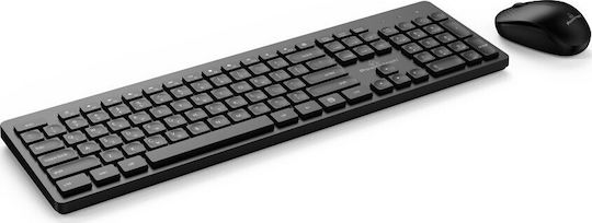 Powertech PT-914 Wireless Keyboard & Mouse Set with US Layout