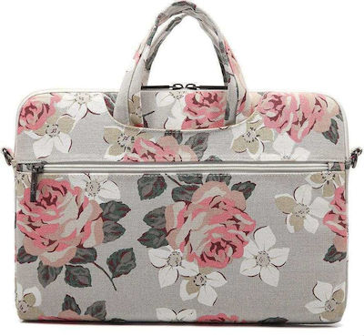 Canvaslife Briefcase Τσάντα Ώμου / Χειρός για Laptop 13" Πολύχρωμη
