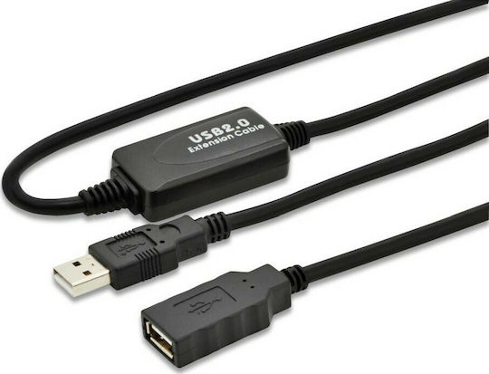 Digitus 15m USB 2.0 Cable A-Male to A-Female (DA-73101)