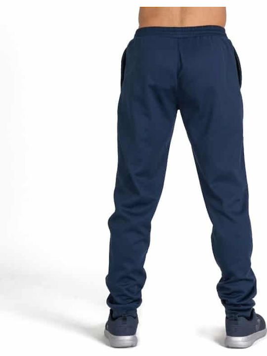 Joma Suez Polyfleece Men's Fleece Sweatpants Blue