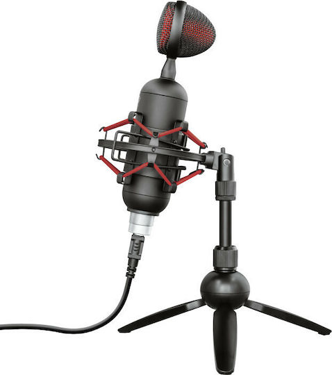 Trust GXT244 Buzz Set Condenser Microphone USB Tabletop for Vocals
