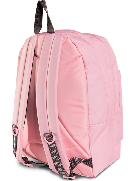 Eastpak Pinnacle Pink Σχολική Τσάντα Πλάτης Γυμνασίου - Λυκείου σε Ροζ χρώμα 24lt