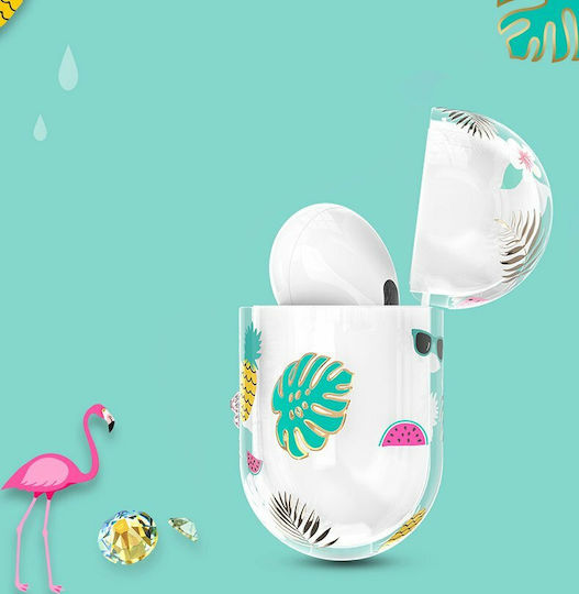 Kingxbar Hülle Silikon in Mehrfarbig Farbe für Apple AirPods Pro