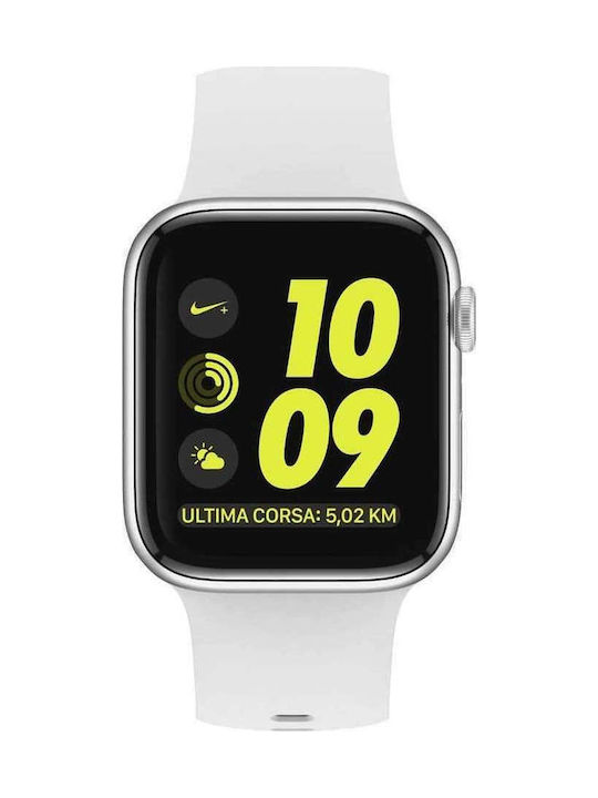 Gearband Λουράκι Λευκό (Apple Watch 38/40/41/42mm) Gearband Λουράκι Λευκό (Apple Watch 38/40/41/42mm)