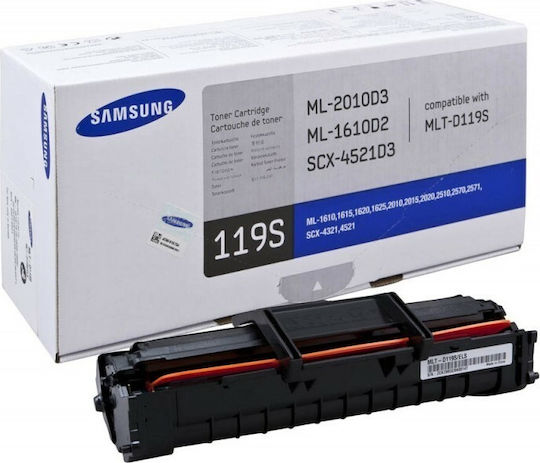 Samsung MLT-D119S Оригинален Тонер Лазерен Принтер Черен 2000 Страници (SU863A)